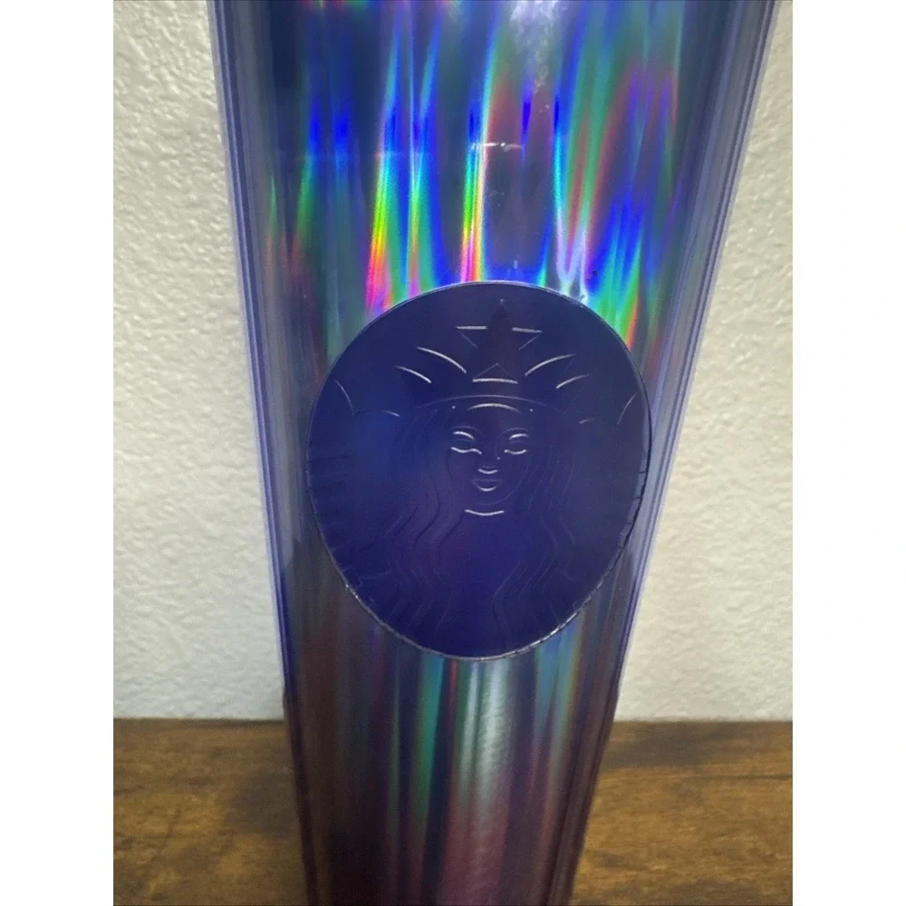 Starbucks 2022 Fall Kaleidoscope 24 Oz‎ Tumbler Purple Prism limited-ed cold cup